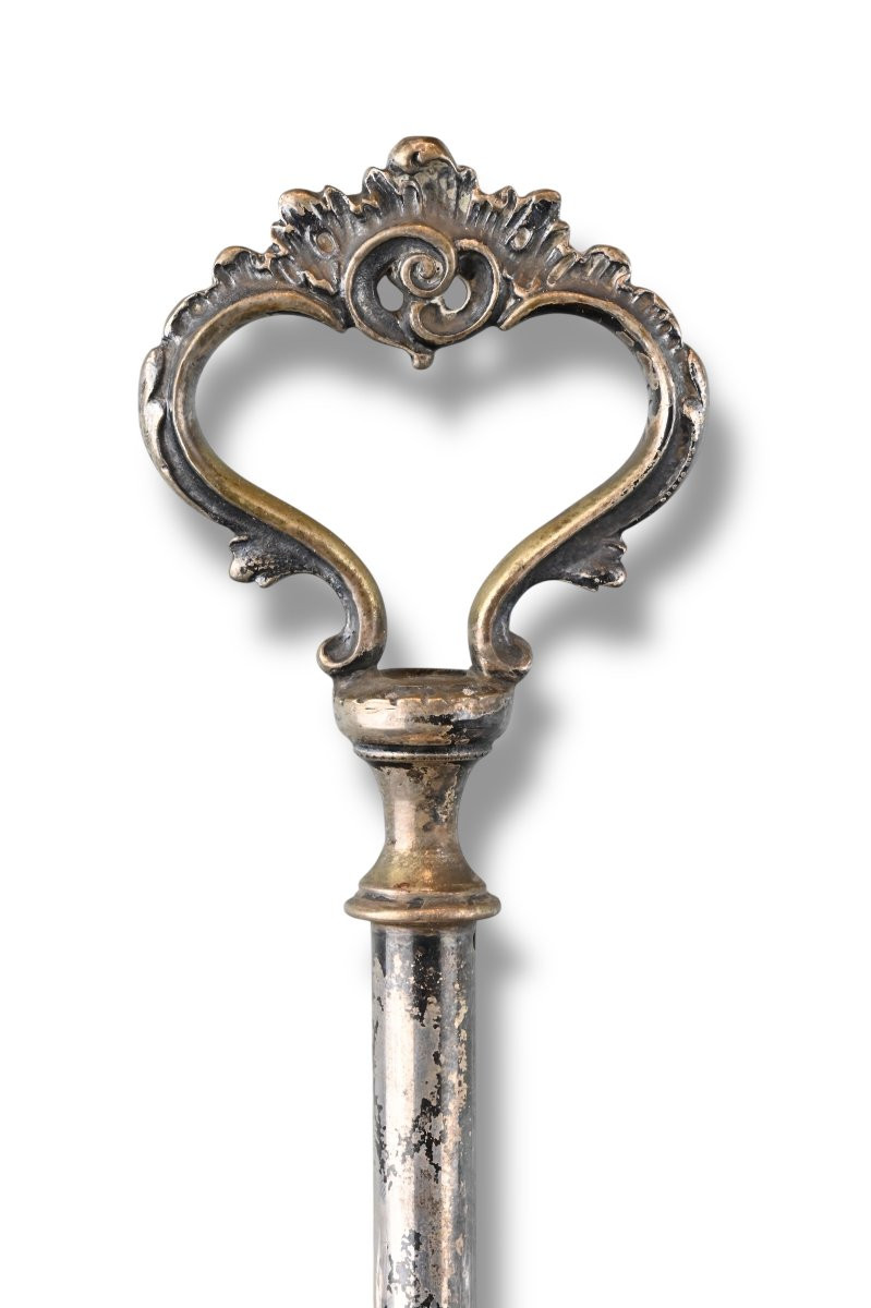 Set Per Liquori in Cristallo con Base in Argento - Italia XX Secolo-photo-4